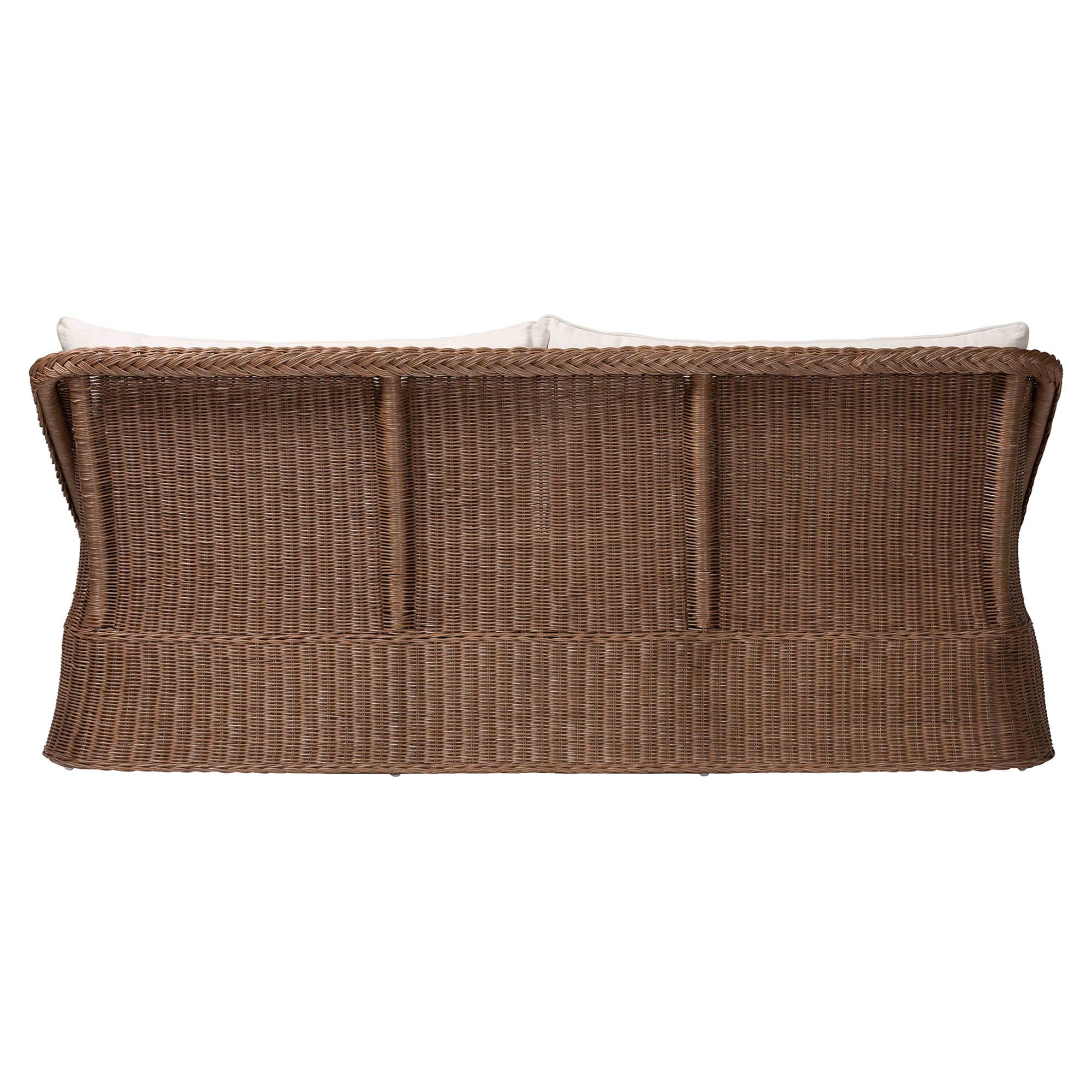 bali & pari Derris Boho Sofa, Peanut Brown