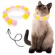 thumbnail image 3 of unbranded Collar Cómodo Y Ajustable Para Mascotas Con Adorno De De Multicolor, 3 of 6