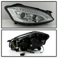 thumbnail image 3 of For 07-09 Mercedes Benz E350 4dr W211 Sonar DRL LED Projector Headlights (Chrome) YD-PRO-MBW22110-DRL-C, 3 of 4