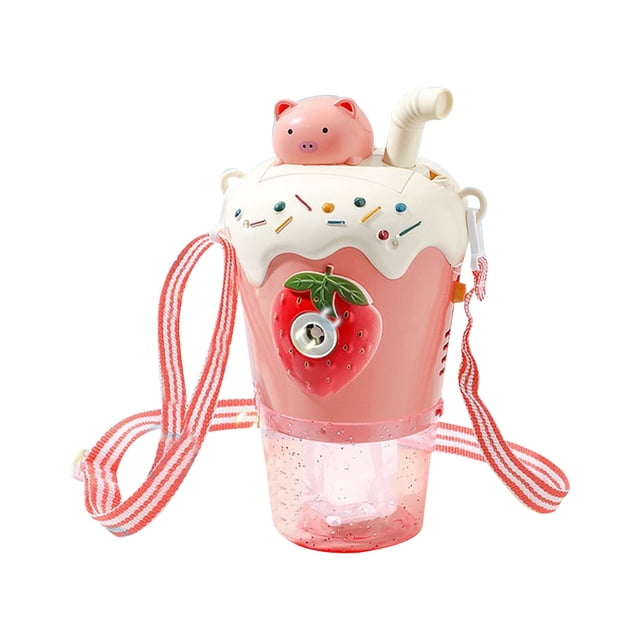 YANGHONGY Milk Tea Cup Style With Light And Music, Automatic Blower Toy For Birthday, Liquid 120ml