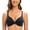 Black, variant on Women's Full Coverage Underwire Support Plus Size Breastfeeding Nursing Bra Pale Nude 36G