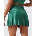 thumbnail image 2 of CRZ YOGA High Waisted Pleated Tennis Skirts for Women Mini Lined Casual Tummy Control Skort with Pockets, 2 of 4