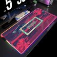thumbnail image 3 of Alfombrilla de ratón RGB Neon City, alfombrillas de ratón grandes para juegos, alfombrillas de ratón luminosas, alfombrilla de ratón LED grande, alfombrilla de escritorio, alfombrillas de teclado retr, 3 of 5