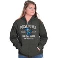 thumbnail image 3 of Mega Man Pixel Power 80s 8bit Gamer Zip Up Hoodie Men's Women's Brisco Brands S, 3 of 6