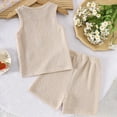 thumbnail image 6 of Toddler Baby Girl Clothes Cute Summer Short Sleeve T-Shirt Tops Shorts Clothes Sets Baby Girl Outfits 6-12 Months 12-24 Months 2t 3t 4t 5t 6t 7t 8t 9t Children 3-4 Years, 6 of 7