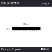 Red Dragon Paradym Parallel Steel Tip Darts - 21gm