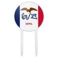 thumbnail image 1 of Acrylic Iowa State Flag Cake Topper Party Decoration for Wedding Anniversary Birthday Graduation, 1 of 6