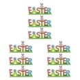 thumbnail image 3 of Adornos de Madera Monstrate 2 Juegos Decoraciones de Pascua JM00280, 3 of 6