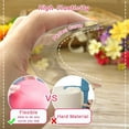 thumbnail image 2 of 10PCS Transparent Cake Cream Scraper Icing Smoother Flexible Cake Scraper Smoother for Bakery Pastry Cake Decoration Kitchen DIY Baking Tool, 2 of 8