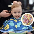 thumbnail image 4 of Capa de corte de pelo para niños Capa de corte de pelo plegable adecuada para corte de pelo de estilista en el hogar o en el salón, 4 of 5