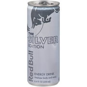 Red Bull The Silver Edition Energy Drink, 8.4 Oz., 4 Count