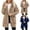 Dark Blue, variant on Womens Fleece Teddy Coats Trendy Hooded Winter Windproof Jacket Shaggy Faux Sherpa Cardigans Fashion Warm Clothes Blue M