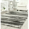 thumbnail image 3 of SAFAVIEH Retro Chantel Abstract Area Rug, Dark Grey/Light Grey, 6' x 9', 3 of 10