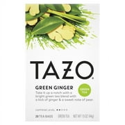 TAZO Green Tea, Caffeinated, Tea Bags 20 Count Box