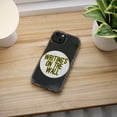 thumbnail image 5 of DistinctInk Clear Hybrid Case for Apple iPhone 13 Pro (6.1" Screen) - Writing's On The Wall - Lightweight Grip, 5 of 9