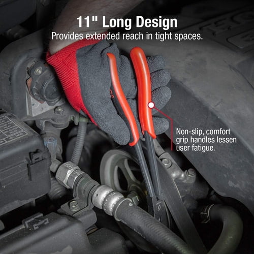 Sunex SUN3600V 4 Piece 11 in. Needle Nose Pliers Set