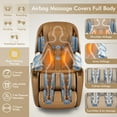 thumbnail image 3 of Electric Shiatsu Massage Chair Full Body Airbag Massage Recliner w/Zero Gravity Intelligent Voice Control, 3 of 10