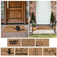 thumbnail image 5 of Halloween Welcome Doormat - "Witch Please" Funny Witch & Bat Design 23.6"x15.7" Non- Front Door Mat for Indoor/Outdoor Halloween Decor, 5 of 5