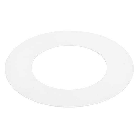 Uxcell Goof Rings for 10 inch Recessed Can Lighting 1 Pcs Metal Goof Trim Ring Inner Dia 6.29 inch Matte Finish White