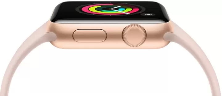 Restored Apple Watch Series 3 GPS 42mm Ceramic White Case White Sport Band Refurbished Walmart