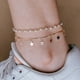 thumbnail image 5 of Guardurnaity 2 piezas tobillera estrella colgante colgante de tobillo hecha a mano para mujer Ropa, zapatos y accesorios Miscelánea Guardurnaity AP010697-00, 5 of 6