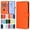 Orange, variant on For Ulefone Note 16 Pro Note20Pro Note18 Ultra Note17Pro Note14 Phone Case Leather Wallet Case with Card Holder Phone Cover For Ulefone Note 16 Pro