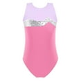 thumbnail image 3 of DPOIS Kids Girls Sleeveless Sequins Ballet Dance Gymnastics Leotard Bodysuit, 3 of 6