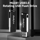 thumbnail image 2 of Disco flash USB Irfora thinkplus MU241 64GB USB3.0 U Disco Rotativo USB Flash Drive Metal U Disco Transmisión de alta velocidad Amplia compatibilidad Irfora Disco flash USB, 2 of 7