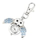 thumbnail image 4 of Llaveros para mujer, llavero de billetera, llavero de auto, lindo llavero de moda, hermoso llavero de búho, llavero de bolsillo con clip, llavero reloj, 4 of 4