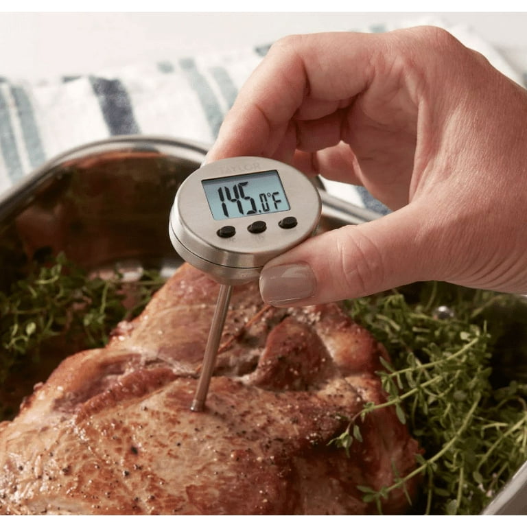Outset Stainless Steel Steak Thermometers - Set Of 4
