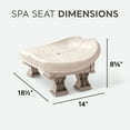 thumbnail image 6 of Intex PureSpa Plus Inflatable Hot Tub with Accessory Kit & 2 Seat Spas, 6 of 12