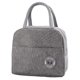 thumbnail image 2 of Worallymy Bolsa de almuerzo portátil con aislamiento Caja de almuerzo catiónica impermeable Bebidas Snacks Picnic Bolso Cooler Tote Gris Worallymy JD735816000, 2 of 7