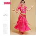 thumbnail image 2 of Bearichfupo Kids Girls Belly Dance Sequin Indian Dance Halloween Wear Carnival Sets,Girls' Pant Sets Sizes 5-6 Years, 2 of 4
