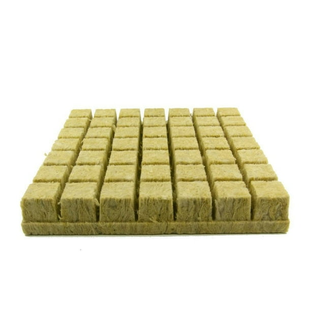 Grodan Rockwool Cubes (1. 5 Inches) 49 Cubes