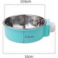 thumbnail image 2 of 2 Pack Pet Cage Bowls, 2 In 1 Removable, 2 of 4