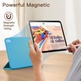 thumbnail image 3 of JETech Magnetic Case for iPad mini (A17 Pro, 2024 Model, 7th Generation) / mini 6 (2021 Model, 6th Generation), Magnetic Attachment, Slim Smart Tablet Cover with Auto Wake/Sleep (Blue), 3 of 6