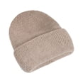 thumbnail image 1 of Gorro de punto de otoño Minnieouse Unisex para hombre y mujer color Marrón claro, 1 of 6