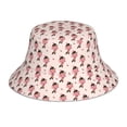 thumbnail image 1 of Fotbe Dachshund Dog Heart Sombrero Tipo Pescador con Estampado – Sombrero de Sol de Algodón de Moda para Playa, Golf, Pesca, 1 of 6