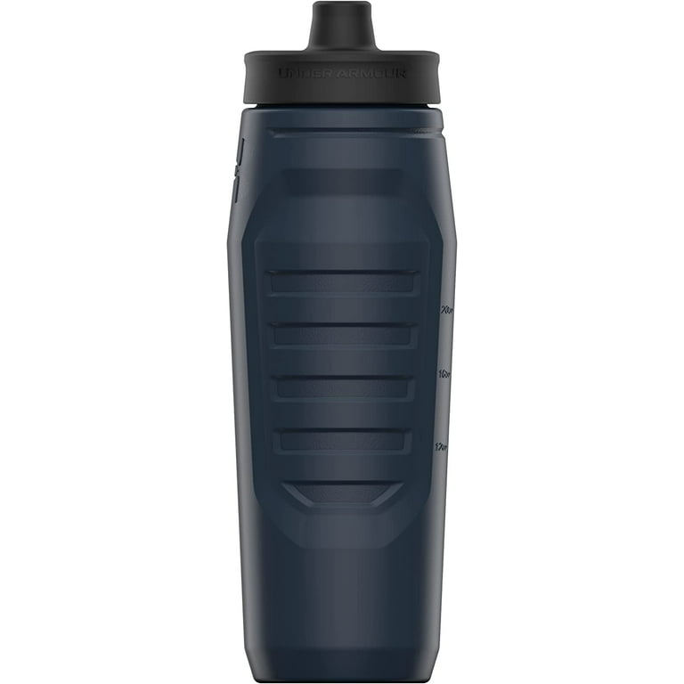 Under Armour Sideline 32 Ounce Squeezable Bottle, Black 