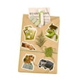 thumbnail image 3 of Cita con un libro Suministros para scrapbooking Accesorios decorativos de decoración Bookish Verde, 3 of 9