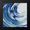 thumbnail image 2 of PI Studio 12x12 Black Modern Framed Museum Art Print Titled - Modern Wave, 2 of 5