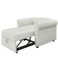 EUROCO 3in1 Sofa Bed Chair, 34" Convertible Sleeper Chair Bed,Adjust