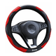 thumbnail image 1 of Funda Cubre Volante Bloosom  Deportivo Protector Antiderrapante Auto Rojo y Negro, 1 of 4