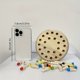 thumbnail image 5 of Juego de Memoria Educativo de Madera - Tablero de Ajedrez con Clavijas de Colores, Divertido y Entretenido para Niños, Ideal para Regalos y Vacaciones, Desarrolla Habilidades Cognitivas, 5 of 5