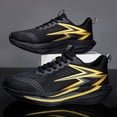 thumbnail image 4 of Daily Training Athletic Shoes for Men, Summer quick dry breathable running shoes, flexible anti-slip outsole, sturdy and comfy for outdoor sports and physical exercise., 4 of 8