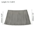thumbnail image 2 of Unique Bargains 1 Yard 10 Inch Faux Leather Fringe Trim Tassel Fringe for Sewing, Gray, 2 of 6