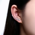 thumbnail image 4 of HANXIULIN Fashion Of 7 Diamonds Star Flashing Diamond Stud Earrings Sweet Diamond Seven Star Earrings, 4 of 6