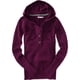 thumbnail image 1 of Aeropostale suéter con capucha de 2 bolsillos para mujer, morado, pequeño, 1 of 1