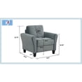 thumbnail image 2 of Newboti Furniture Couch Comfortable Sectional Couches and Sofas for Living Room Bedroom Office Small Space BN.6213, 2 of 6