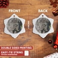 thumbnail image 3 of 3dRose, Neapolitan Mastiff, 3 inch Snowflake Porcelain Ornament, 3 of 7
